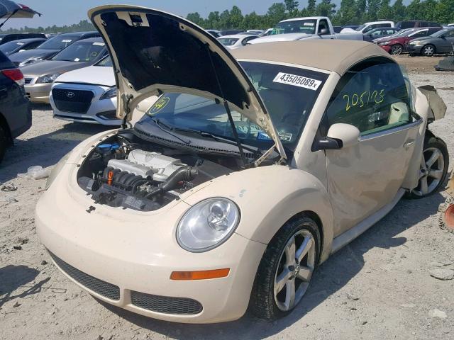 3VWRF31YX9M404412 - 2009 VOLKSWAGEN NEW BEETLE ყვითელი ფოტო 9