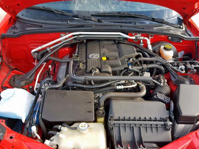 JM1NC2LF8F0242472 - 2015 MAZDA MX-5 MIATA RED photo 7