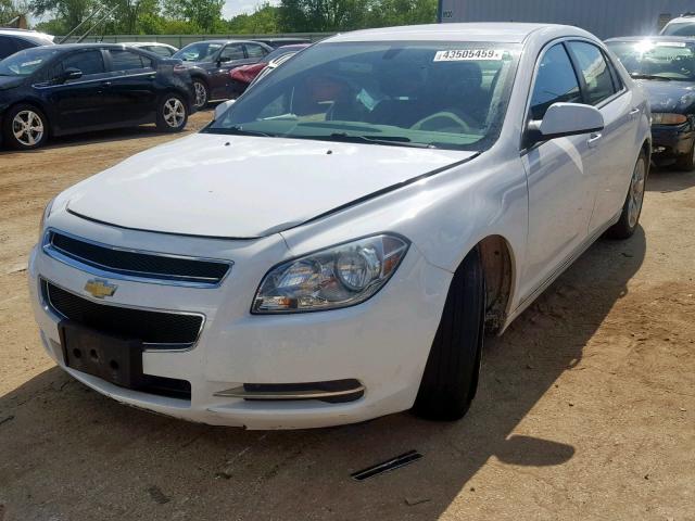 1G1ZC5EB6AF128529 - 2010 CHEVROLET MALIBU 1LT 白色 照片 2