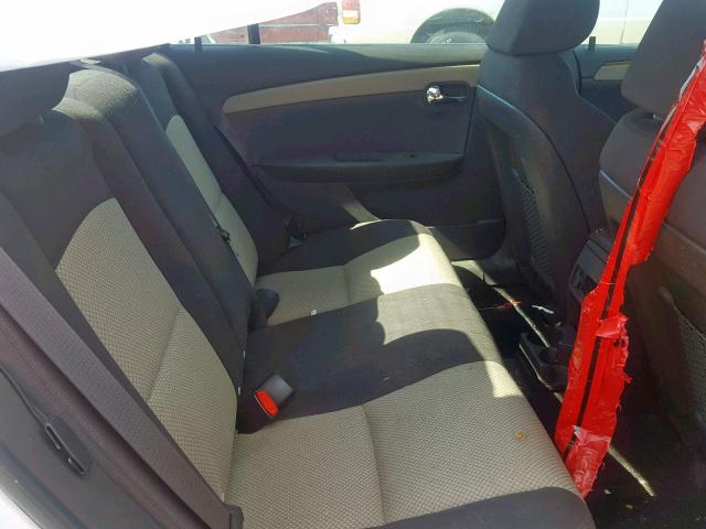 1G1ZC5EB6AF128529 - 2010 CHEVROLET MALIBU 1LT 白色 照片 6