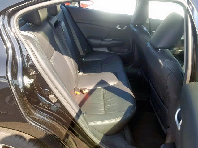2HGFB2F93FH509088 - 2015 HONDA CIVIC EXL 黑色 照片 6