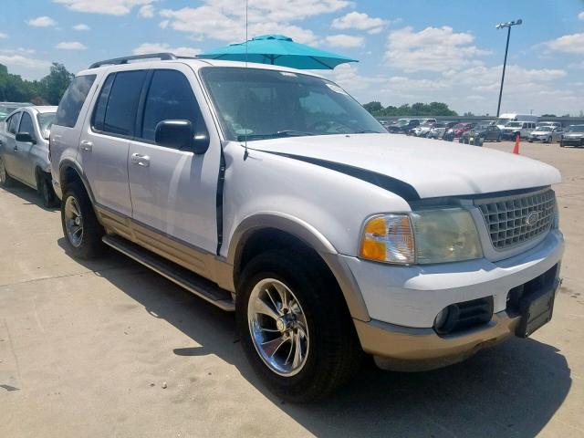 1FMZU64K93UB22424 - 2003 FORD EXPLORER E WHITE photo 1