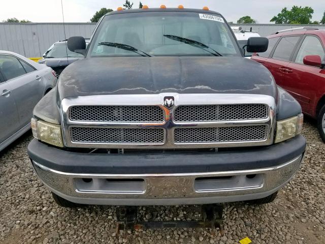 3B7KF26ZX1M289993 - 2001 DODGE RAM 2500 BLACK photo 9