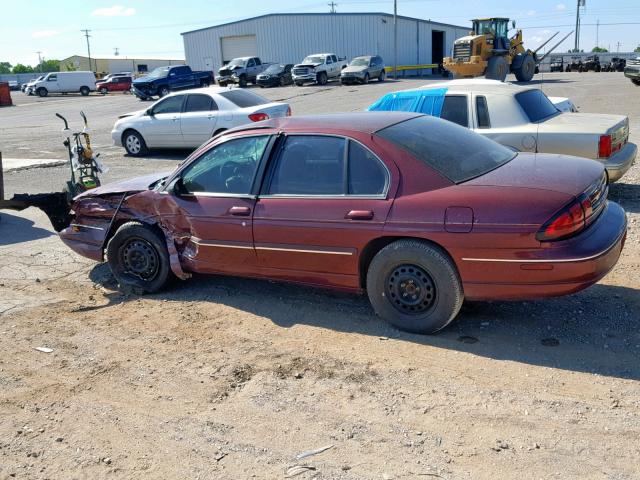 2G1WL52J211153451 - 2001 CHEVROLET LUMINA RED photo 10