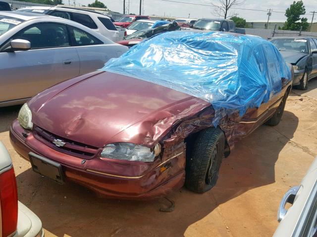 2G1WL52J211153451 - 2001 CHEVROLET LUMINA RED photo 2