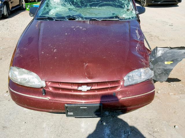 2G1WL52J211153451 - 2001 CHEVROLET LUMINA RED photo 7