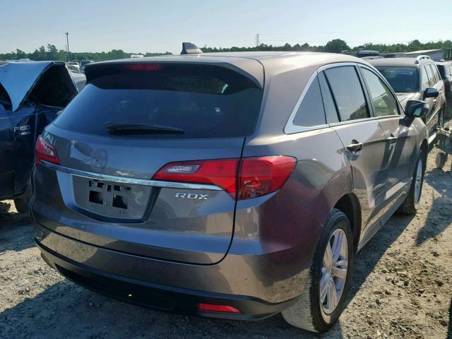 5J8TB3H59DL014431 - 2013 ACURA RDX TECHNO BROWN photo 4