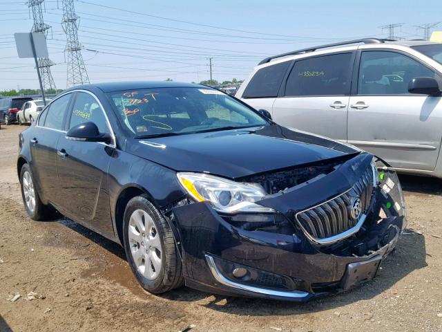 2G4GM5ER9E9205008 - 2014 BUICK REGAL PREM BLACK photo 1