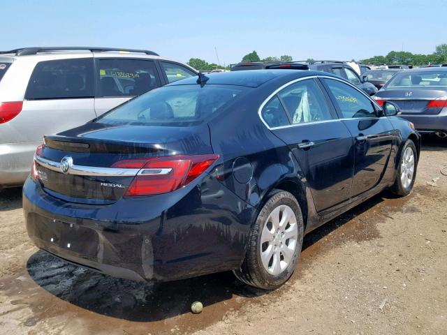 2G4GM5ER9E9205008 - 2014 BUICK REGAL PREM BLACK photo 4