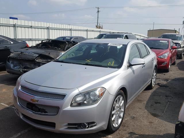 1G1ZE5EU9BF166995 - 2011 CHEVROLET MALIBU LTZ SILVER photo 2