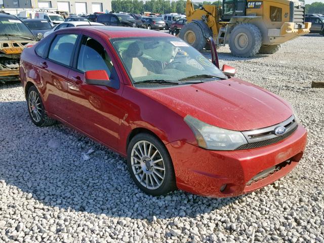 1FAHP3GNXBW134960 - 2011 FORD FOCUS SES RED photo 1