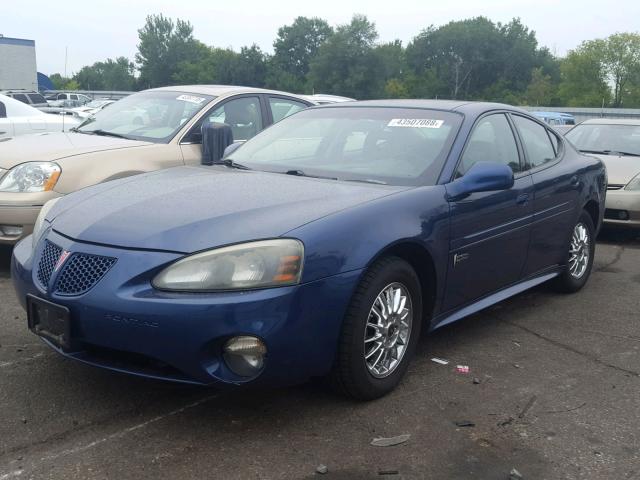 2G2WS522741355083 - 2004 PONTIAC GRAND PRIX ლურჯი ფოტო 2