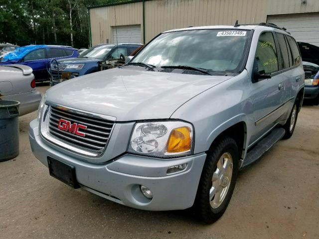 1GKDT13S872241528 - 2007 GMC ENVOY SILVER photo 2