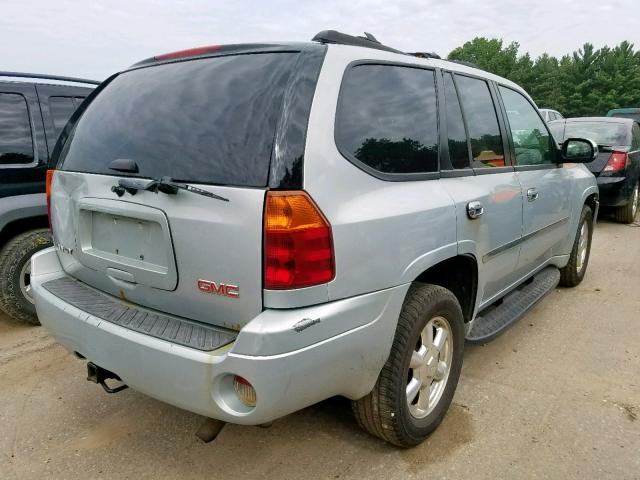 1GKDT13S872241528 - 2007 GMC ENVOY SILVER photo 4