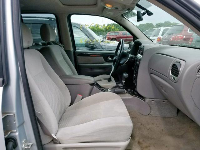 1GKDT13S872241528 - 2007 GMC ENVOY SILVER photo 5