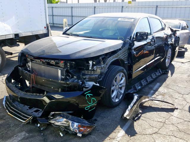 2G1125S32J9152655 - 2018 CHEVROLET IMPALA PRE BLACK photo 2