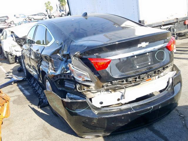 2G1125S32J9152655 - 2018 CHEVROLET IMPALA PRE BLACK photo 3