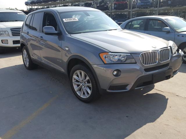 5UXWX9C54D0A30000 - 2013 BMW X3 XDRIVE2 SILVER photo 1