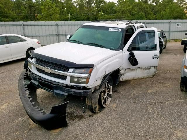 3GNEK13T12G214044 - 2002 CHEVROLET AVALANCHE WHITE photo 2