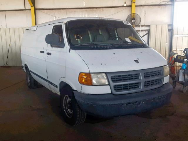 2B7HB11X5YK134379 - 2000 DODGE RAM VAN B1 WHITE photo 1