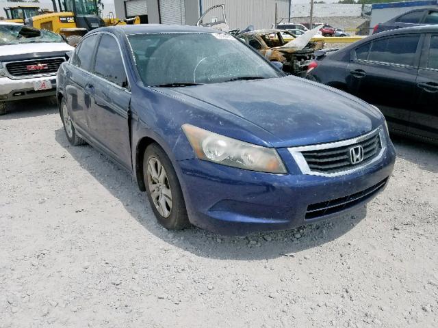 1HGCP26428A019445 - 2008 HONDA ACCORD LXP BLUE photo 1