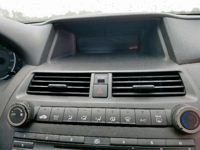 1HGCP26428A019445 - 2008 HONDA ACCORD LXP BLUE photo 9