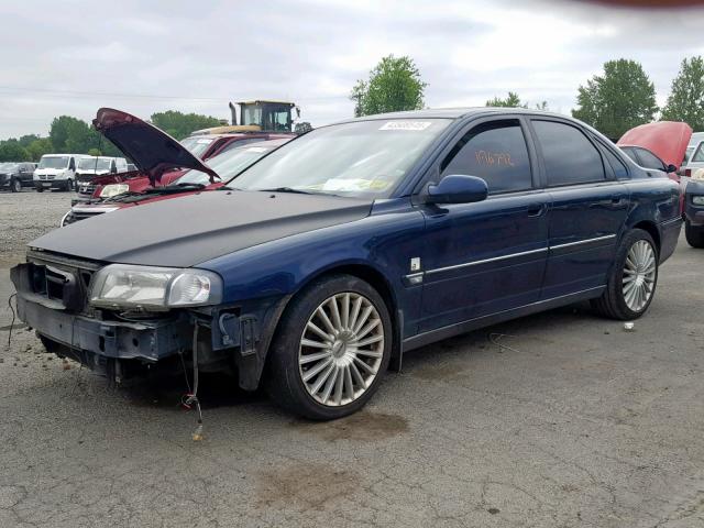 YV1TS91D921281090 - 2002 VOLVO S80 T6 TUR BLUE photo 2