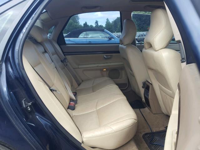 YV1TS91D921281090 - 2002 VOLVO S80 T6 TUR BLUE photo 6