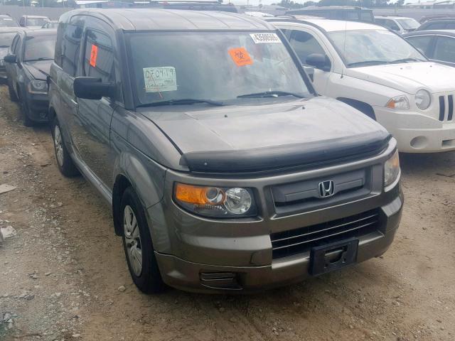 5J6YH18937L009248 - 2007 HONDA ELEMENT SC GREEN photo 1