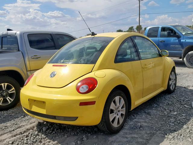3VWRW31C09M513871 - 2009 VOLKSWAGEN NEW BEETLE Sarı foto 4