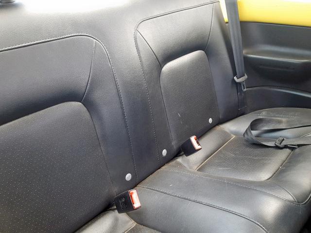 3VWRW31C09M513871 - 2009 VOLKSWAGEN NEW BEETLE Sarı foto 6