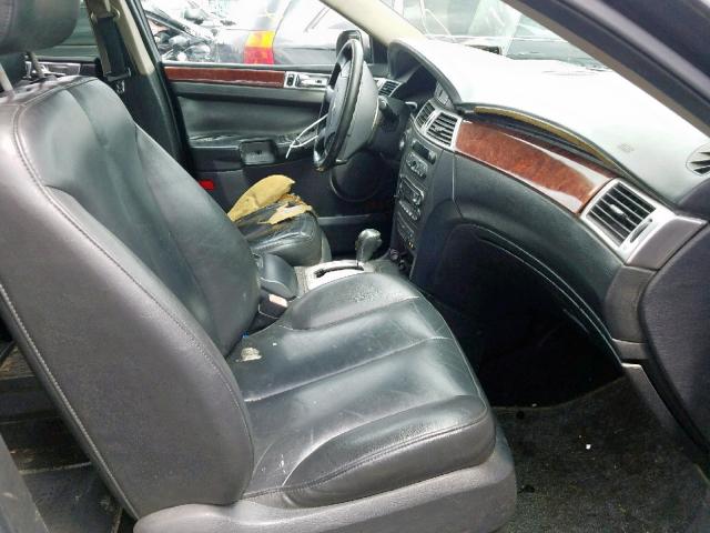 2C8GF68464R537456 - 2004 CHRYSLER PACIFICA BLACK photo 5