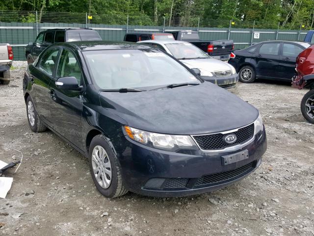 KNAFU4A2XA5181745 - 2010 KIA FORTE EX BLACK photo 1