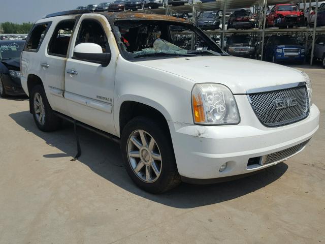 1GKFK63848J224021 - 2008 GMC YUKON DENA WHITE photo 1