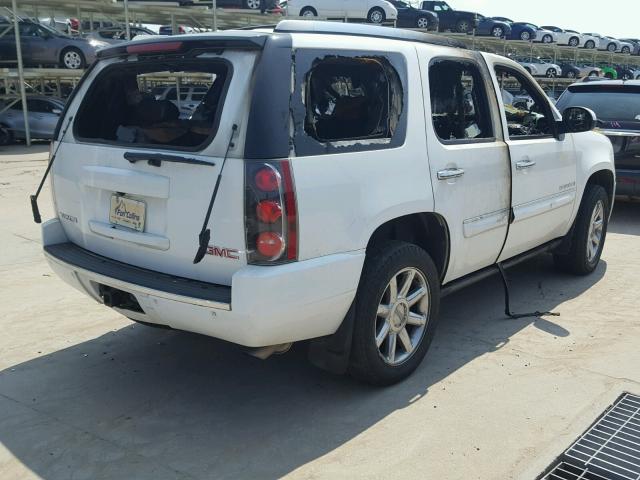 1GKFK63848J224021 - 2008 GMC YUKON DENA WHITE photo 4