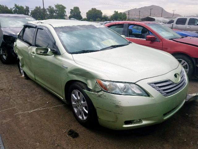 4T1BB46K77U011871 - 2007 TOYOTA CAMRY NEW GREEN photo 1