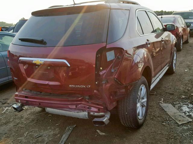 2GNFLFE34G6231984 - 2016 CHEVROLET EQUINOX LT MAROON photo 4