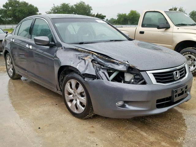 1HGCP36829A014739 - 2009 HONDA ACCORD EXL GRAY photo 1