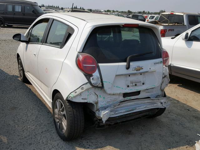 KL8CL6S0XGC614477 - 2016 CHEVROLET SPARK EV 2 WHITE photo 3