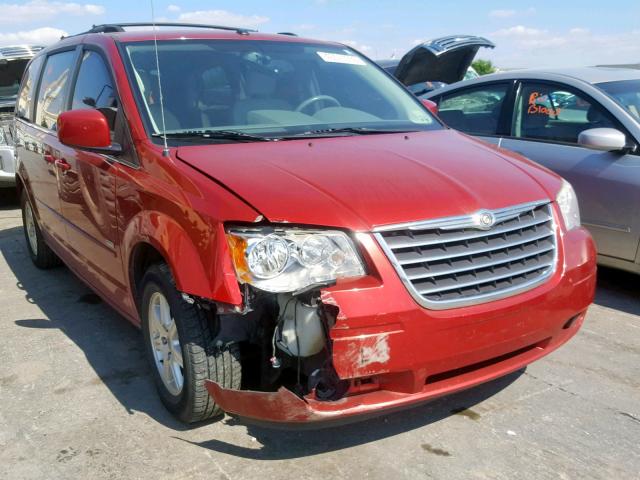 2A8HR54P58R788278 - 2008 CHRYSLER TOWN & COU RED photo 1