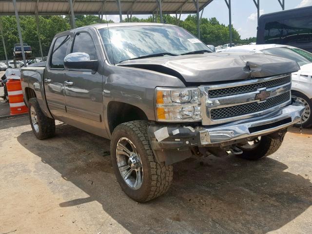 1GCPKSE79CF227392 - 2012 CHEVROLET SILVERADO SILVER photo 1