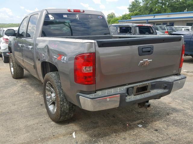 1GCPKSE79CF227392 - 2012 CHEVROLET SILVERADO SILVER photo 3