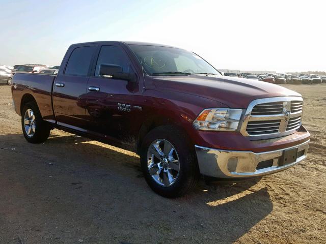 1C6RR6TT3HS744205 - 2017 RAM 1500 SLT MAROON photo 1