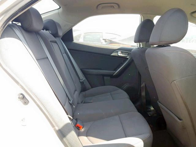 KNAFW4A37A5165859 - 2010 KIA FORTE SX SILVER photo 6