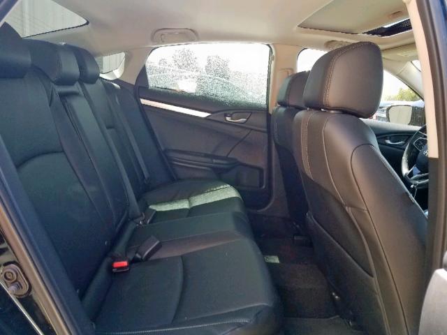 19XFC1F70KE202729 - 2019 HONDA CIVIC EXL შავი ფოტო 6
