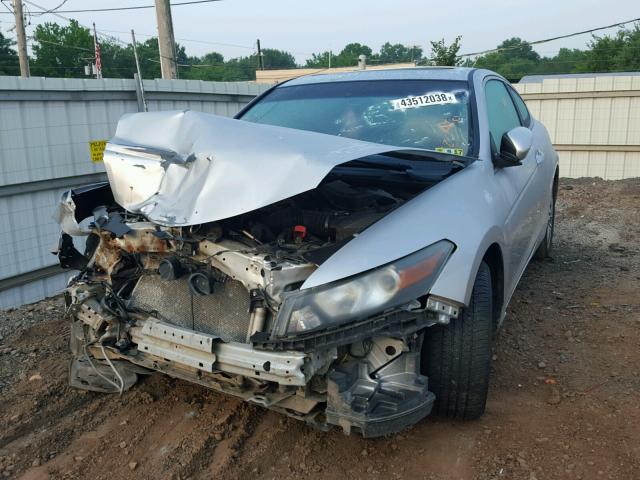 1HGCS1B82BA003481 - 2011 HONDA ACCORD EXL SILVER photo 2