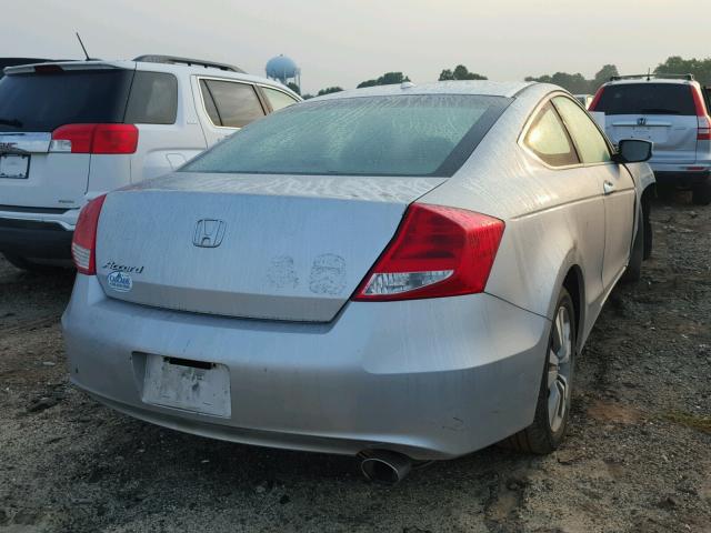 1HGCS1B82BA003481 - 2011 HONDA ACCORD EXL SILVER photo 4