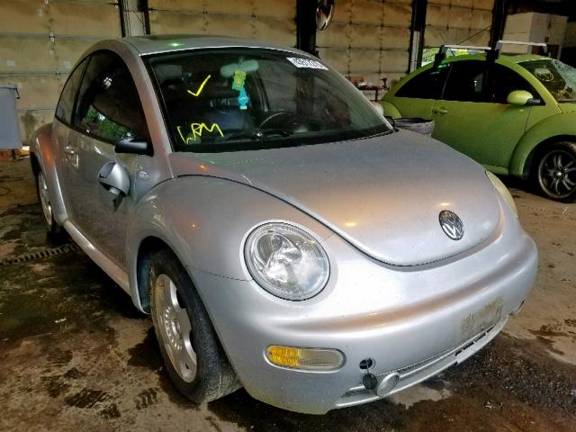 3VWDC21CX1M412435 - 2001 VOLKSWAGEN NEW BEETLE ვერცხლისფერი ფოტო 1