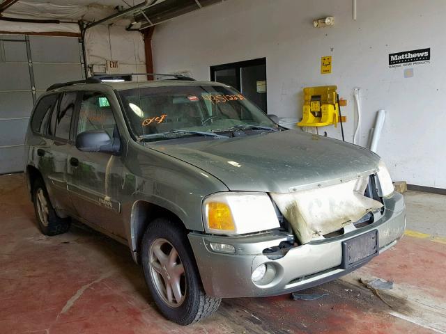 1GKDT13S542314673 - 2004 GMC ENVOY GREEN photo 1