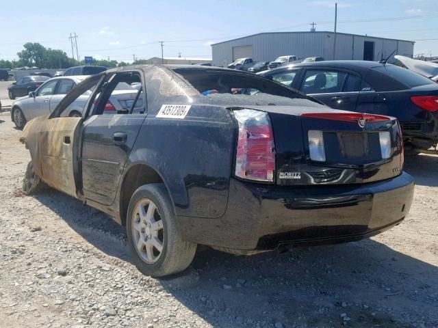 1G6DP577060181531 - 2006 CADILLAC CTS HI FEA BLACK photo 3